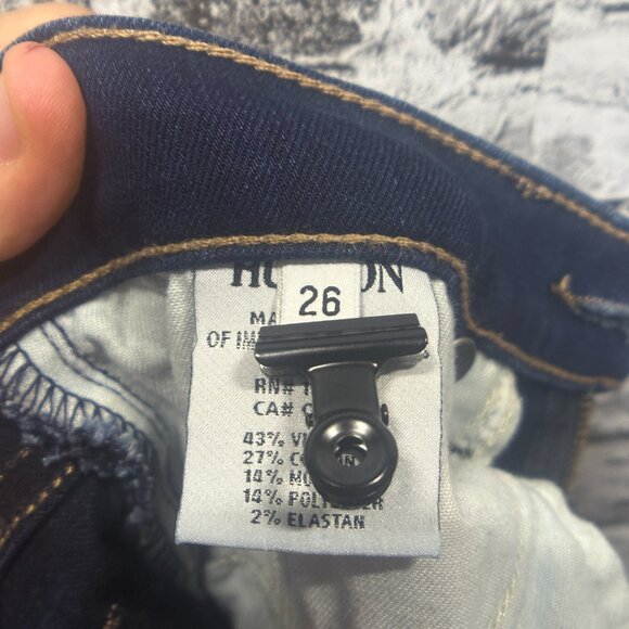 EUC Hudson Krista Ankle Super Skinny Jeggings Size 26 - Picture 12 of 16